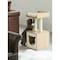 Pawsmark Cat Tree Play House Condo Cube Cave, Platform, Scratcher Post and Ball Toy QI003734 - alternate 4